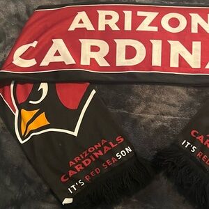 NFL Gear Clean Arizona Cardinals Scarf w/Fringe 60”L